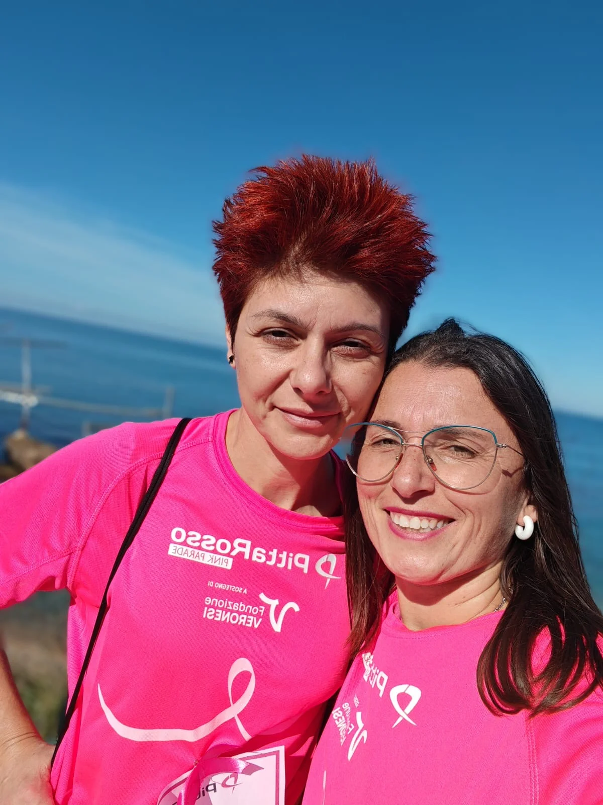 Two participants at the event